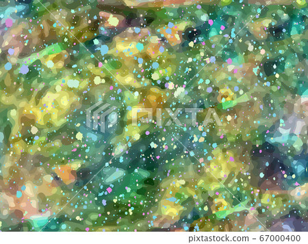 Opal gemstone background. Trendy Vector template for holiday designs, invitation, card, weddin 67000400