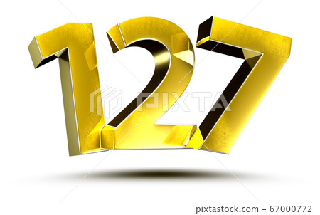 Numbers 127 3d. 67000772