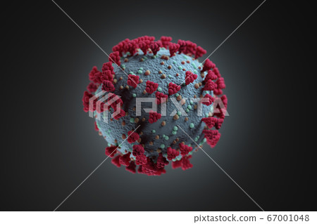 Corona virus close-up 67001048