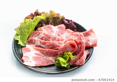 烤肉的豬肉 67001414