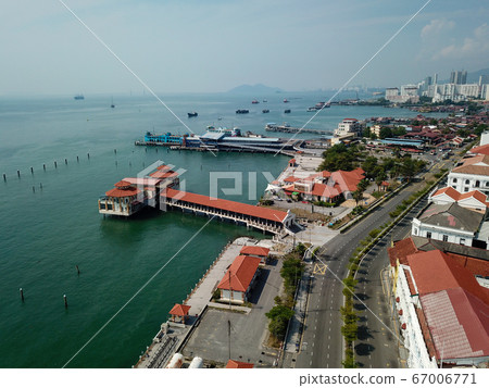 Aerial view Pengkalan Weld at Church Street Pier 67006771