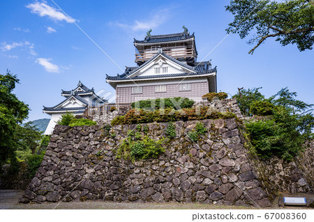 (Fukui Prefecture) Echizen Ono Castle in early summer 67008360