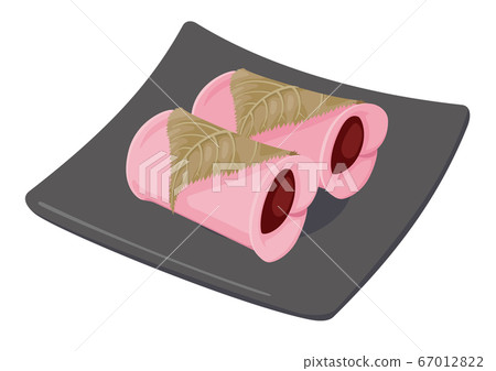 Sakura mochi (Kanto) plate available 67012822