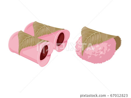 Sakura Mochi (Kanto Kansai set) No plate 67012823