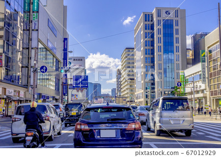 Traffic image of Osaka city 67012929