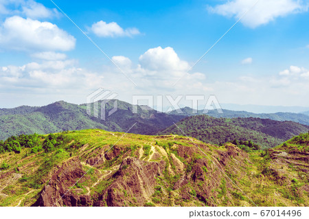 Beautiful view point of Elephant Hills View Point or " Nern Chang Suek ", Pilok, on the mountain in the west of thailand, Thailand-Myanmar border in Thongphaphum Kanchanaburi, Thailand Beautiful view point of Elephant Hills View Point or " Nern Chang Suek ", Pilok, on the mountain in the west of thailand, Thailand-Myanmar border in Thongphaphum Kanchanaburi, Thailand 67014496