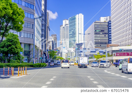 大阪市的交通圖像 大阪市的交通圖像 67015476