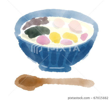 Popular with young people! Illustration of the hottest Taiwanese and Korean sweets gourmet "Imoen" 67015882