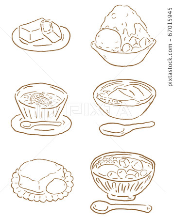 深受年輕人歡迎！最熱門的台灣和韓國甜點美食“店內甜點套裝”的插圖 67015945