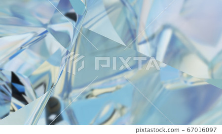 Textured ice blue frozen rink winter background, 3D rendering 67016097