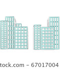 Buildings in office districts 67017004