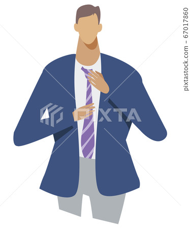 Business-Starting Work-Male Employee 67017860