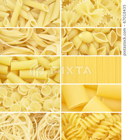 Pasta. Raw italian food 67018435