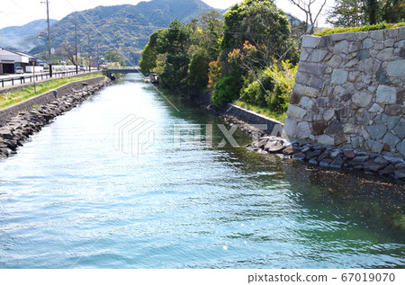 A view of the Shigetsu River, which the cruise ships pass A view of the Shigetsu River, which the cruise ships pass 67019070