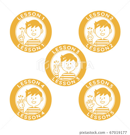 Lesson icon boy Lesson icon boy 67019177