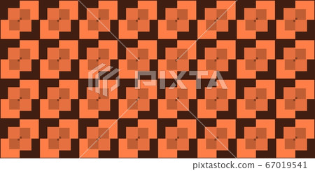 Simple ornamental pattern, textile print.  67019541