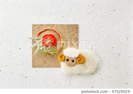 New Year's card material series-Zodiac [not yet] 67020029