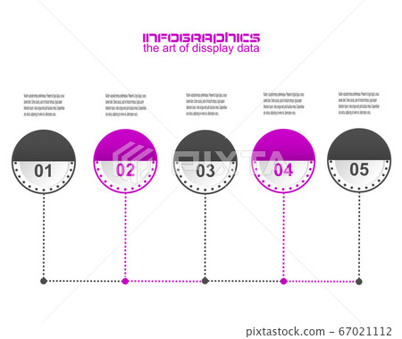 Infographic design template. Idea to display information, ranking and statistics. 67021112