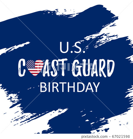 US Coast Guard Birthday. Template card US Coast Guard Birthday. Template card 67021598
