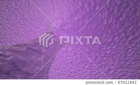 Beautiful brilliant substance. 3D illustration 67022842