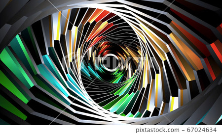 Beautiful geometric abstract background with color 67024634