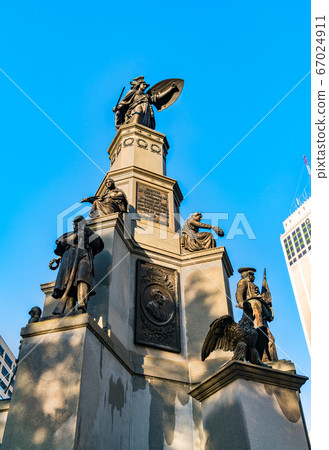 Soldiers and Sailors Monument in Detroit, Michigan 67024911