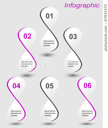 Info-graphic design template. Idea to display ranking and statistics. Info-graphic design template. Idea to display ranking and statistics. 67025474