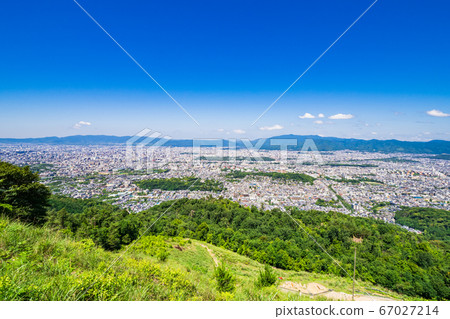 A panoramic view of Kyoto City A panoramic view of Kyoto City 67027214