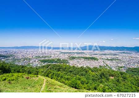 A panoramic view of Kyoto City A panoramic view of Kyoto City 67027215