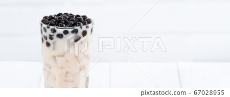 Taiwan small tea boba milk tea tapioca tapioca pearl milk tea 67028955