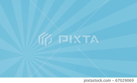 Dark pastel color concentrated line background material / light blue side 67029069