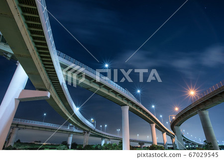 Night view of Rinku Junction, Osaka Night view of Rinku Junction, Osaka 67029545