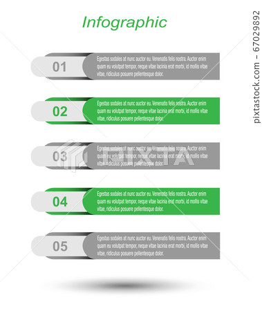 Modern Design Template, can be used for info-graphics, banners for web layout. 67029892