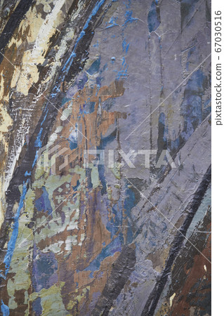 Textured background of paint in cold tone, 67030516