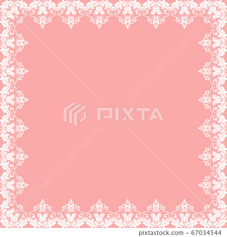 Floral Vector White Frame Floral Vector White Frame 67034544
