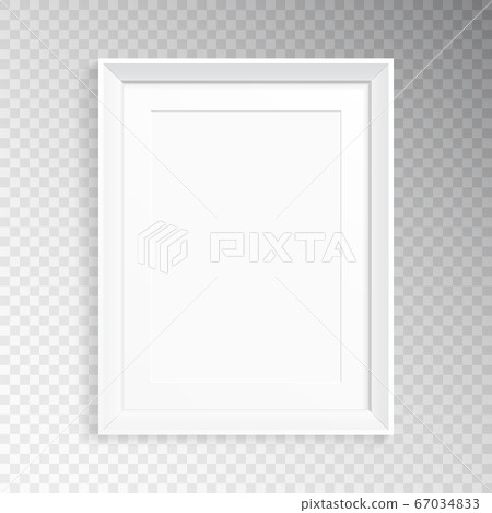 A realistic frame with a mat for photography or A realistic frame with a mat for photography or 67034833