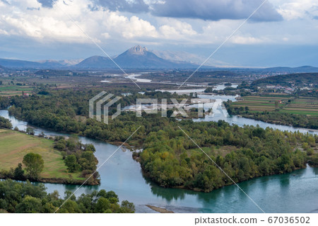 The Ancient Rozafa Castle in Shkoder Albania The Ancient Rozafa Castle in Shkoder Albania 67036502