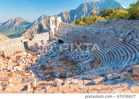 The Ancient Greek Ruins of Termessos in Turkey The Ancient Greek Ruins of Termessos in Turkey 67036627