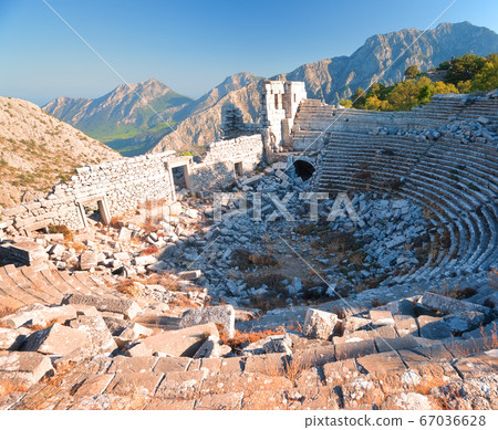 The Ancient Greek Ruins of Termessos in Turkey The Ancient Greek Ruins of Termessos in Turkey 67036628