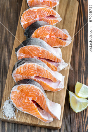 Steaks of Arctic char Steaks of Arctic char 67036733