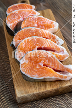 Steaks of Arctic char Steaks of Arctic char 67036735
