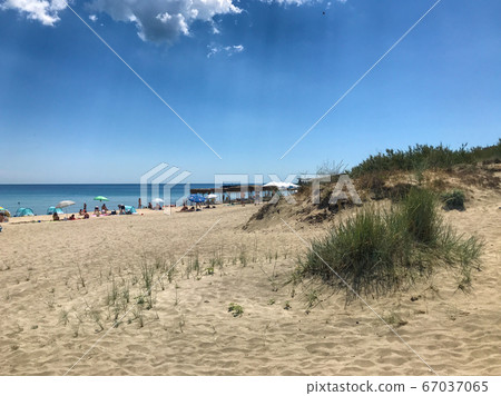 Pomorie, Bulgaria - July 01, 2020 Pomorie, Bulgaria - July 01, 2020 67037065