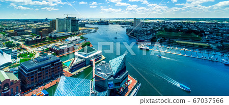 Inner harbor in Baltimore, Maryland 67037566