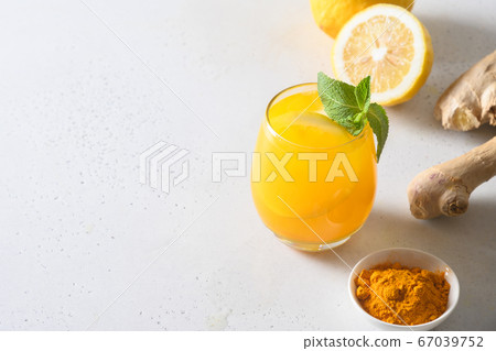 Jamu Indonesian herbal drink with turmeric, ginger 67039752