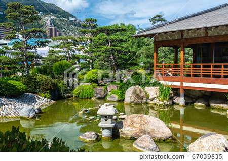Japanese garden of Monte Carlo 67039835