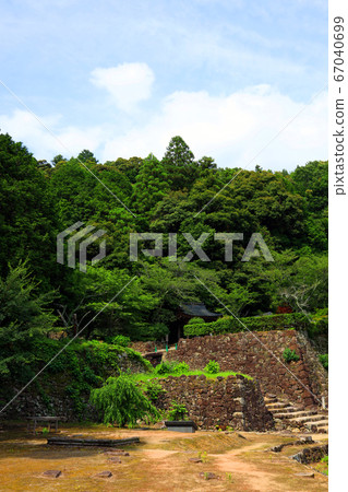 滋賀縣近江八man市，Azuchi城堡，Azuchi城堡和綠化景觀[6月] 67040699
