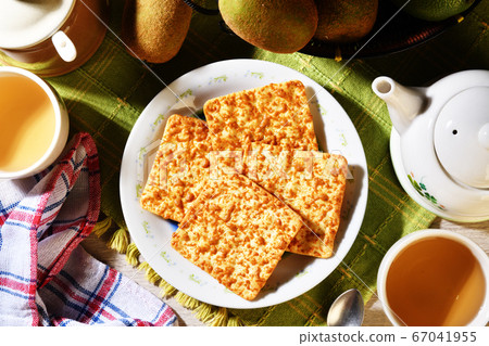 Baked corn cookies Baked corn cookies 67041955