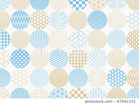 日式花紋背景材料-圓點-圓形圖案-紡織 日式花紋背景材料-圓點-圓形圖案-紡織 67042142