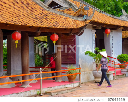 Temple of literature in Hanoi, Vietnam 67043639