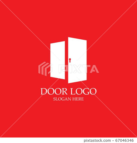 door logo and symbol vector 67046346